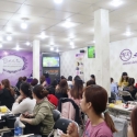 Hình ảnh và tác phẩm của các bạn học viên lớp Hoa Tết 2019 cùng cô Pang Mỹ Nguyên